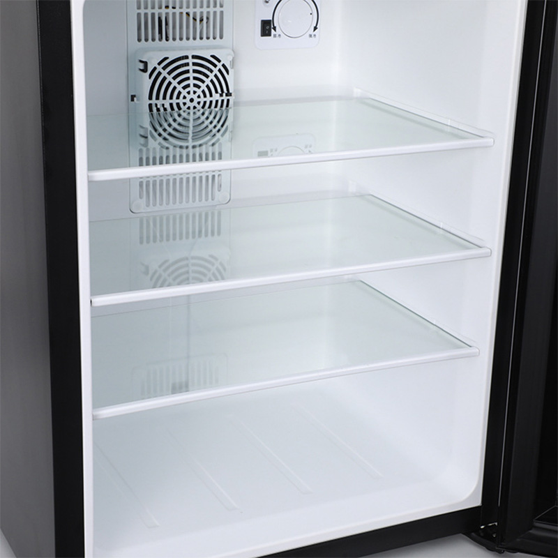 Wine Beer Mini Fridge - Mini lodówka chłodziarka 40L z szklaną