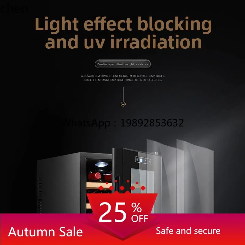 Wine & Beer Unlimited Spirits - Miniaturowa domowa szafka na wino CC26,