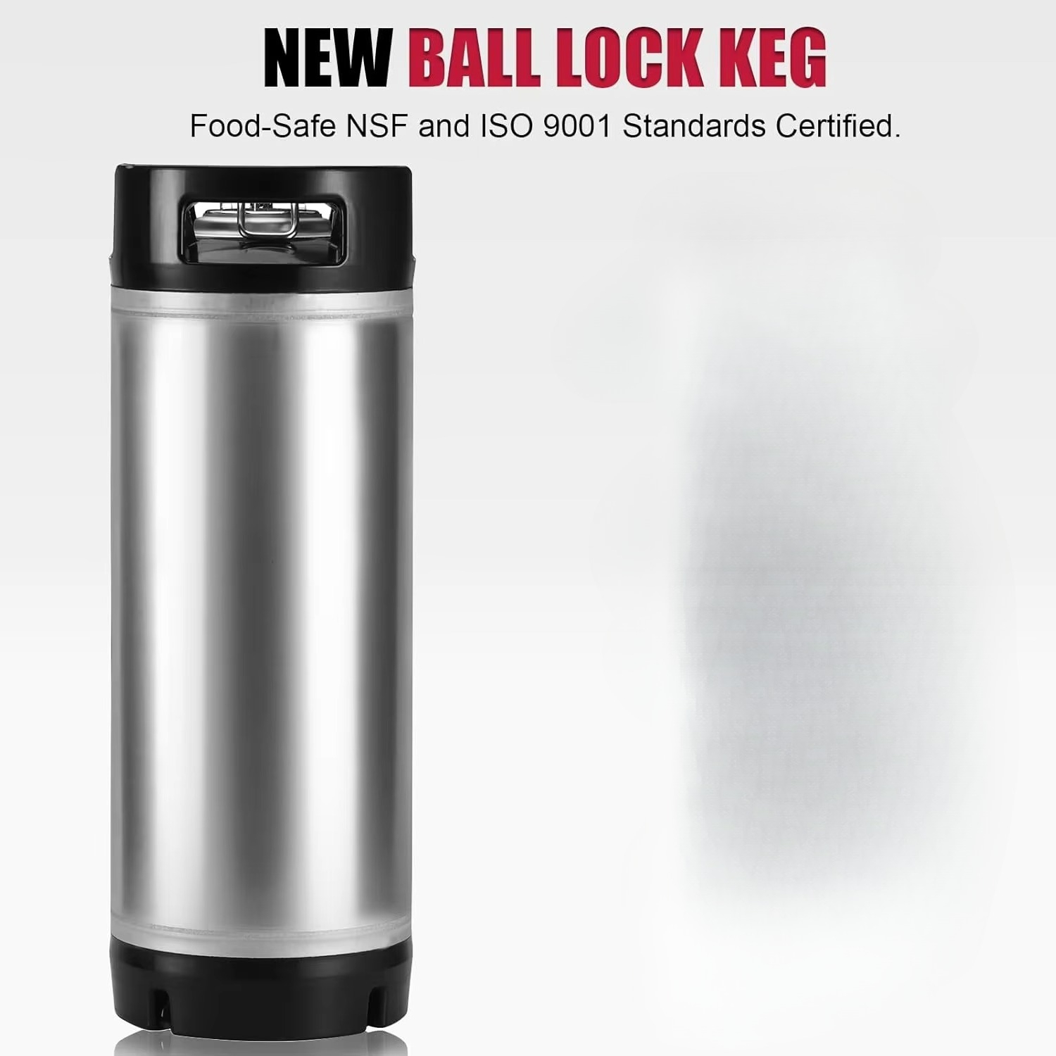 Craft Beer & Wine U- - Keg z zamkiem Ball Lock ze