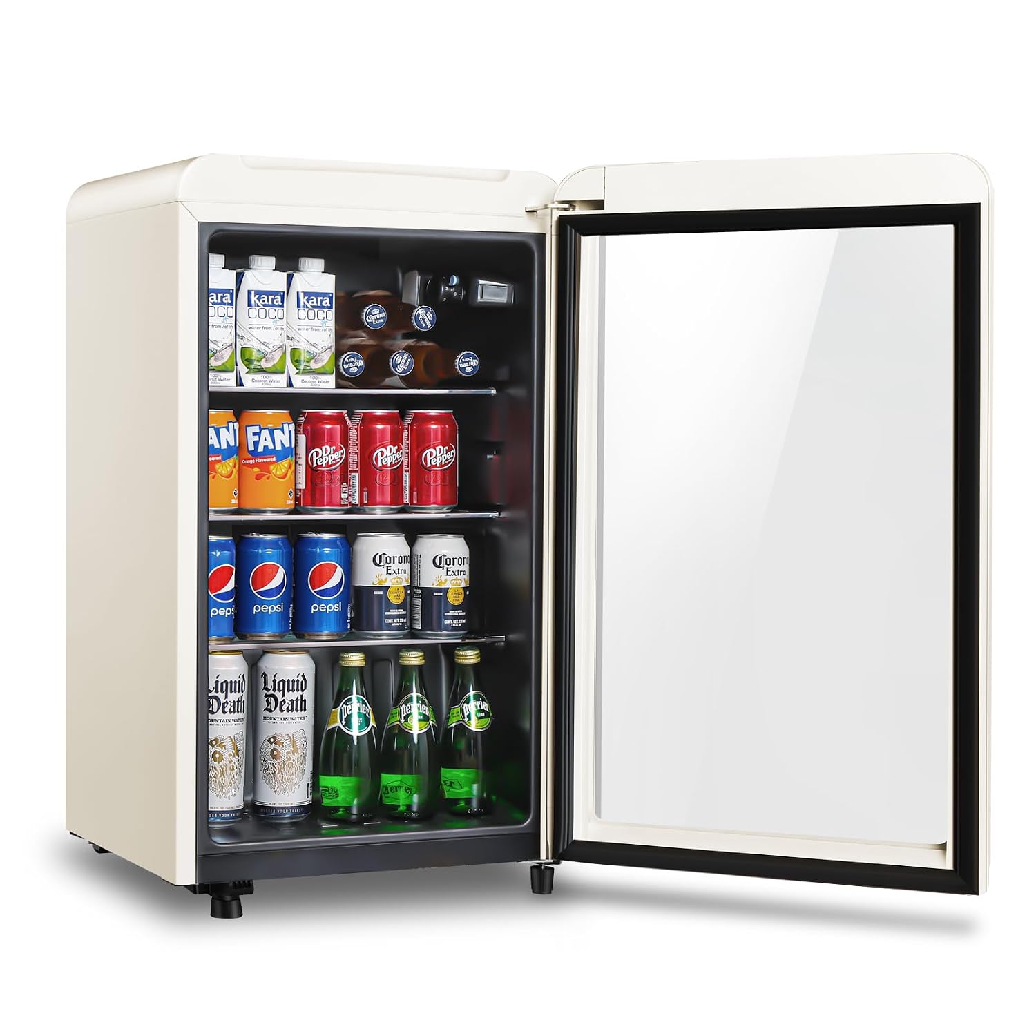 Wine Beer Mini Fridge - Retro lodówka na napoje, mini lodówka