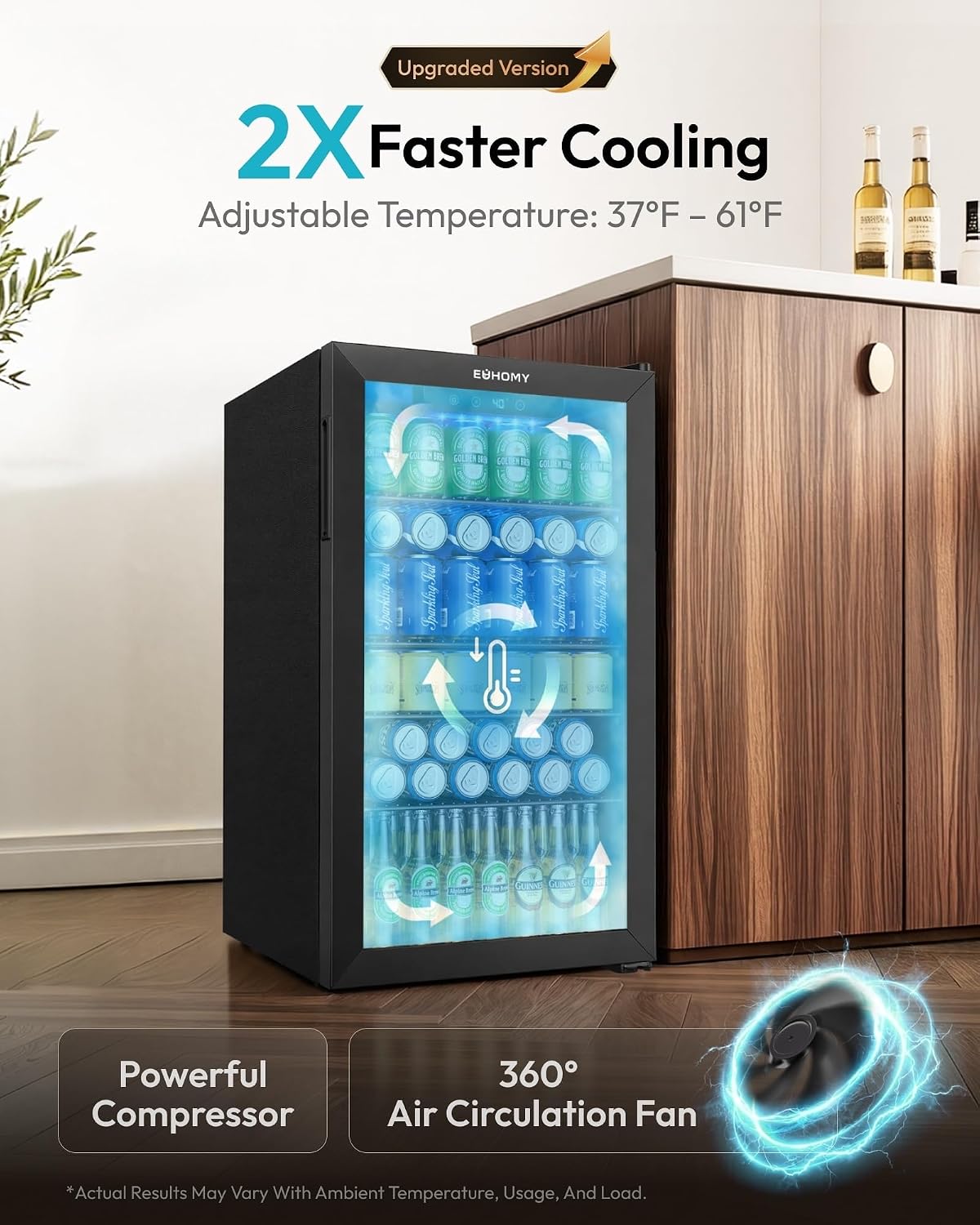 Mini lodówka na 130 puszek z s – Wine Beer Mini Fridge recenzja i cena