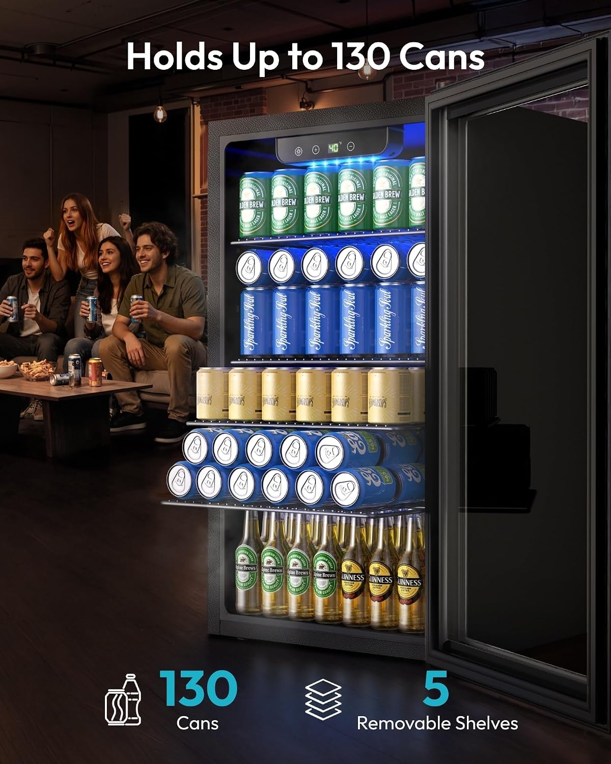 Mini lodówka na 130 puszek z s – Wine Beer Mini Fridge recenzja i cena