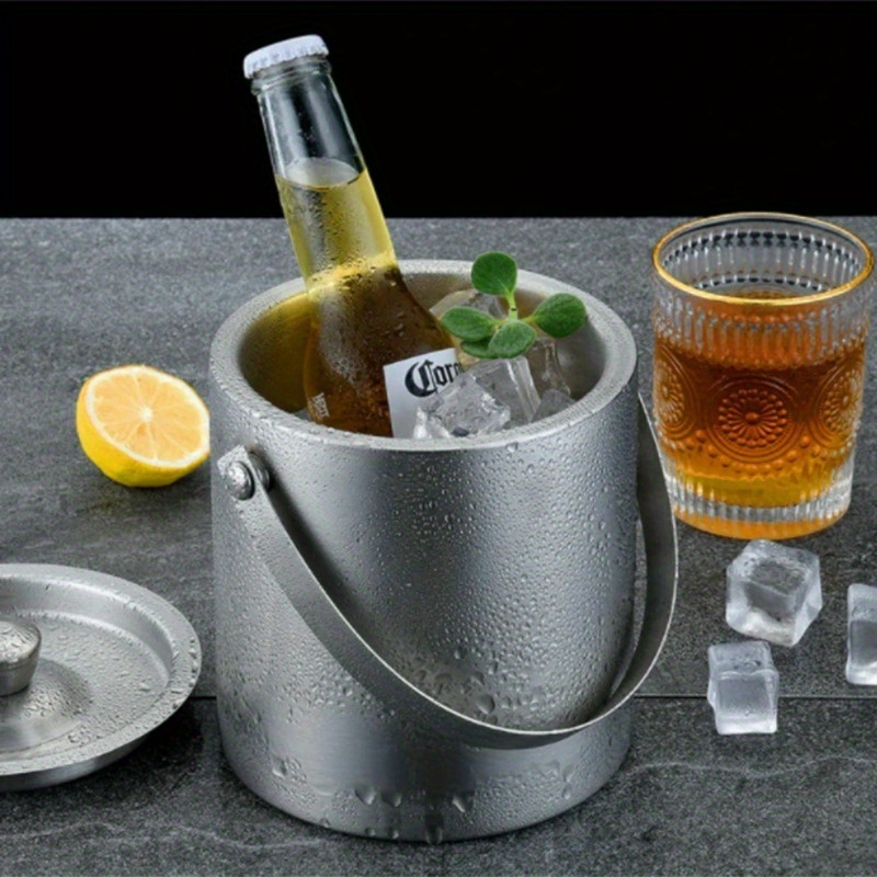 Izolowane wiadro na lód ze sta – Wine Beer Cooler recenzja i cena
