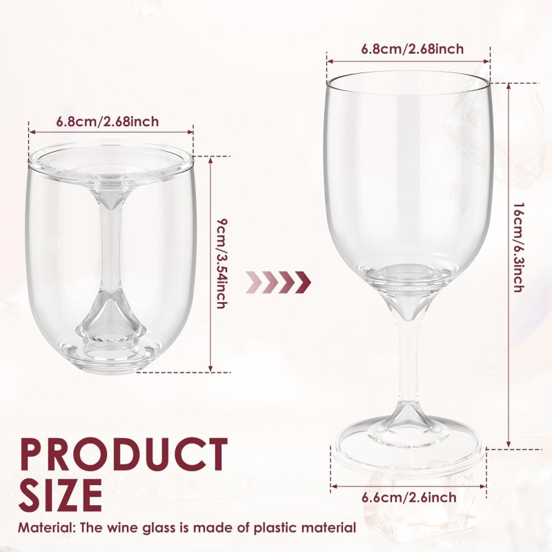 Składane kieliszki do wina, pr – Wine & Beer Unlimited Spirits recenzja i cena