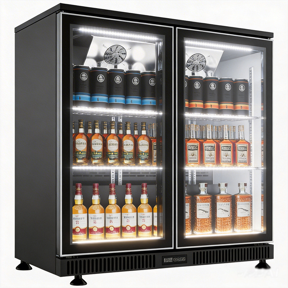Lodówka barowa dwudrzwiowa CE/ – Wine Beer Mini Fridge recenzja i cena