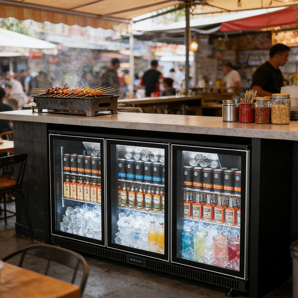 Lodówka barowa dwudrzwiowa CE/ – Wine Beer Mini Fridge recenzja i cena