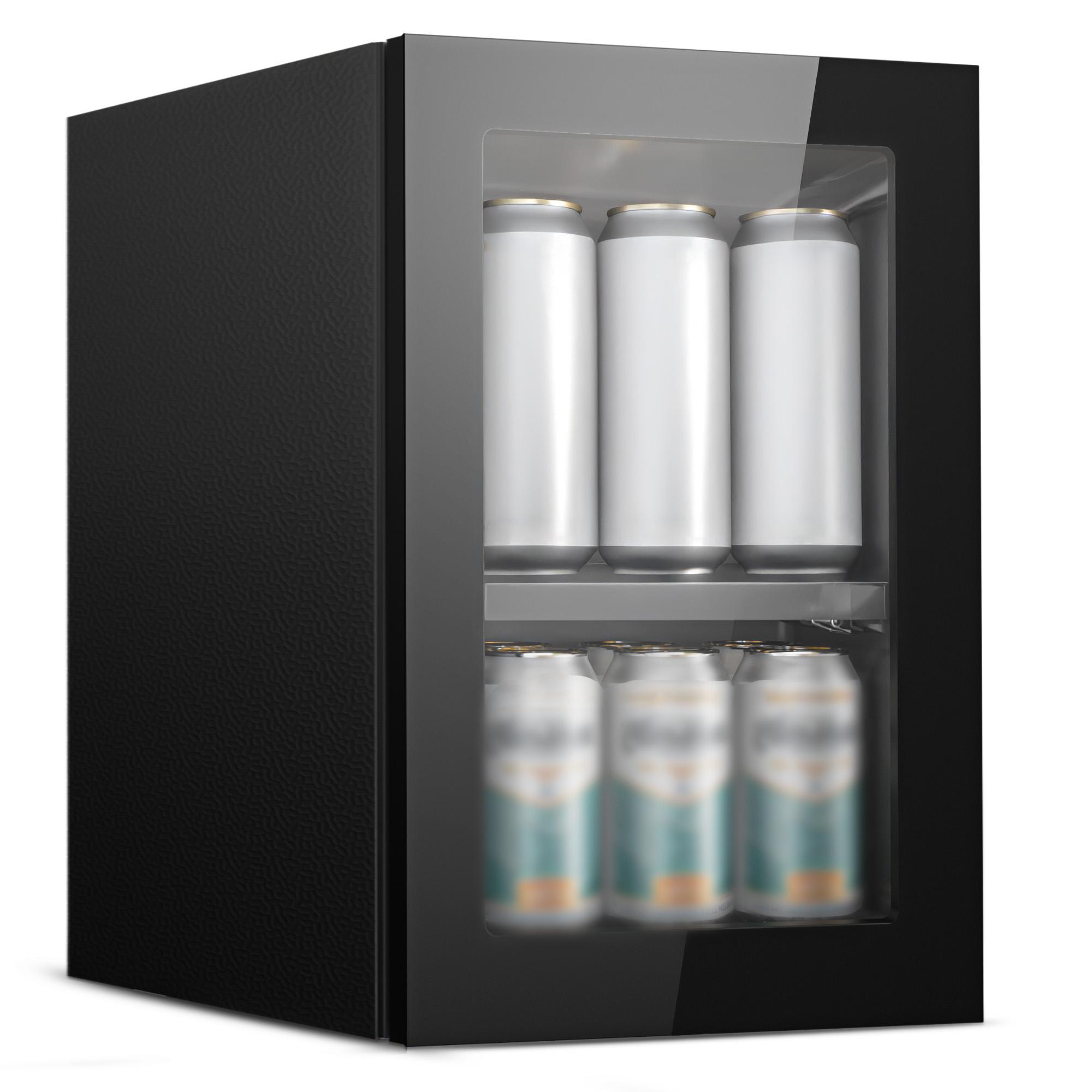 EKOJUCE Mini Lodówka z Szklany – Wine Beer Mini Fridge recenzja i cena