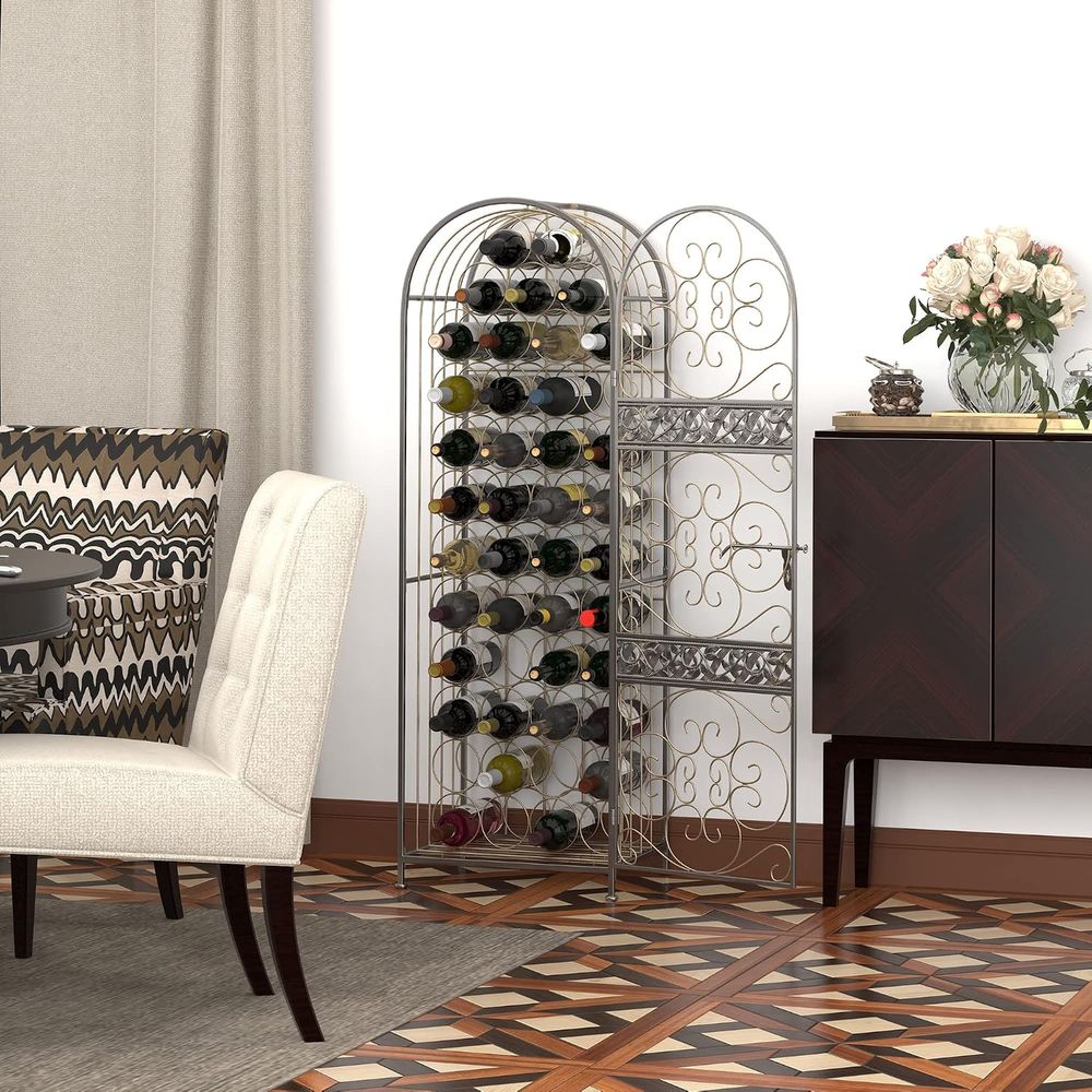 Antyczny brązowy stojak na win – Wine & Beer Unlimited Spirits recenzja i cena