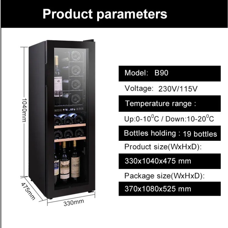 Mini lodówka chłodnicza do sup – Wine Beer Mini Fridge recenzja i cena
